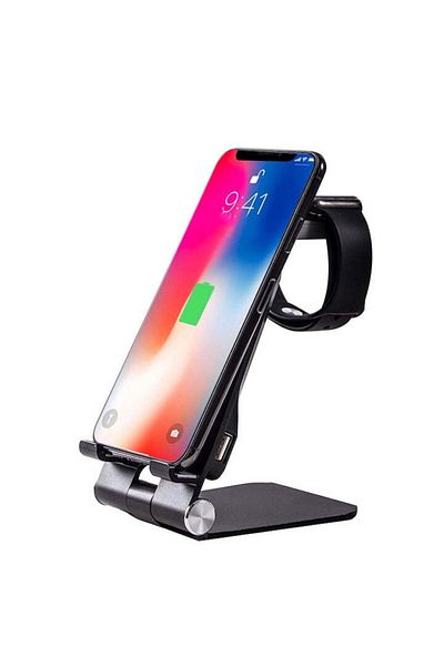 Loowoko S19 Pro Dual Wireless Charging Desk Stand - New Product