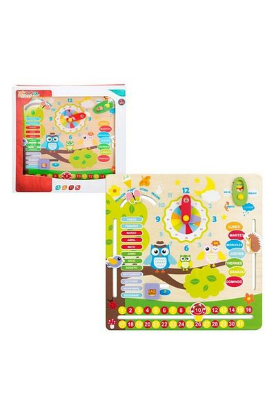 CooMax Educational Wooden Game with Owls, Woomax