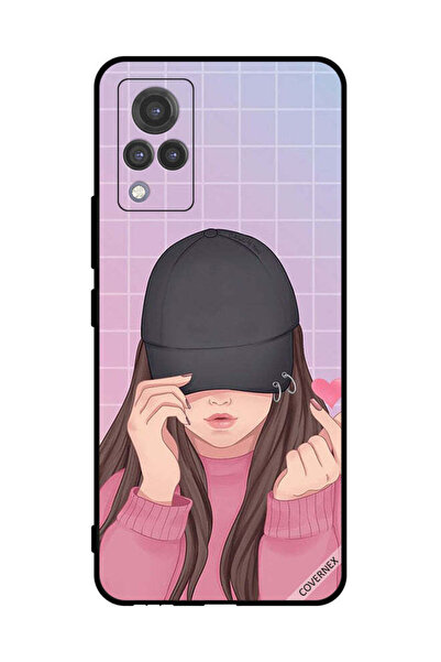 Covernex غطاء حماية لهاتف فيفو V21 5G - فتاة سناب لوف كاب