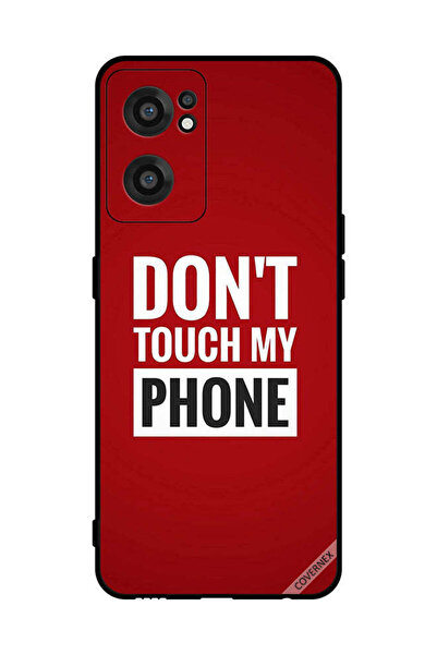 Covernex غطاء حماية لهاتف OnePlus Nord CE 2 5G - لا تلمس هاتفي - غامق