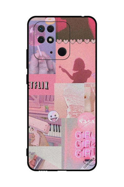 Covernex غطاء حماية لهاتف Xiaomi Redmi 10C للبنات والبنات والبنات ونتفليكس