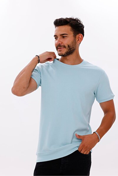 yakamor Fusta pentru bărbați cu mâneci cu nervuri Doubleface tricou