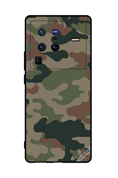 Covernex غطاء حماية لهاتف فيفو X80 برو بنمط مموه