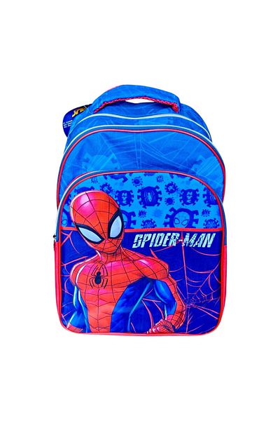 SPIDERMAN Children's backpack, 42x30x17 cm, with three compartments and two side pockets, multicolor, Spiderman