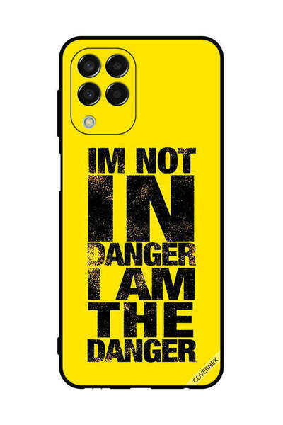 Covernex غطاء حماية لهاتف سامسونج جالاكسي M33 أنا لست في خطر أنا الخطر