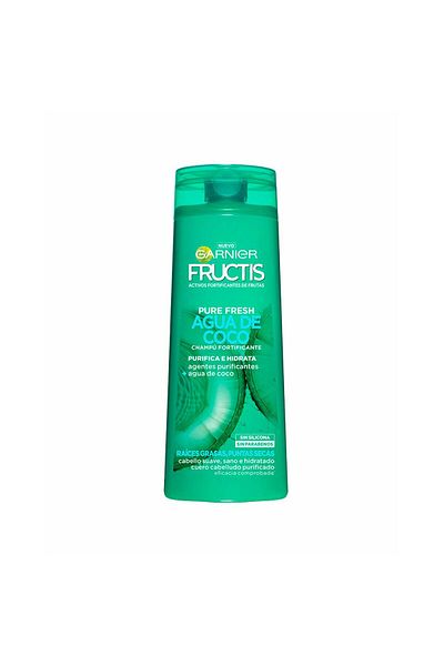 Garnier Fortifying Shampoo, Garnier Fructis, Pure Fresh Coconut Water, 300 ml