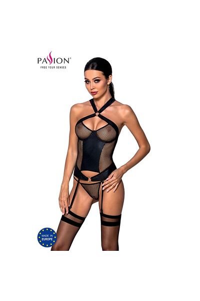 Passion Leather Corset, Passion Amanda, L/XL
