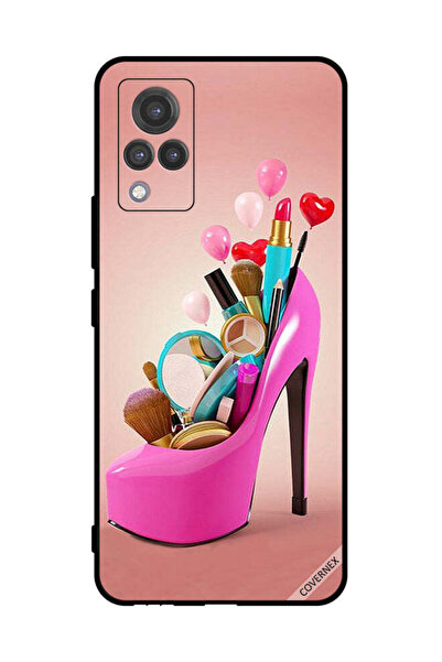 Covernex Protective Case Cover For vivo V21 Shoe With Makeup Items