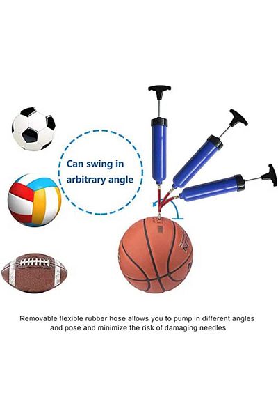 COOYA 14-in-1 Hand Air Pump-Universal Inflator for Balls,Beds,Toys & More with 9 Needles