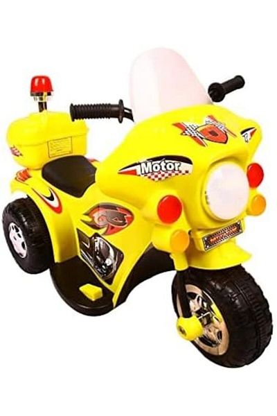 Leno Electric Ride-On Music Motorcycle Charging Tank for Kids, 3 Years and Up, 20.1 KG Max Load