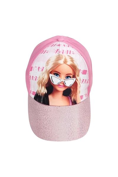 Barbie Baseball cap, for girls, pink, size 54, Fun, Barbie
