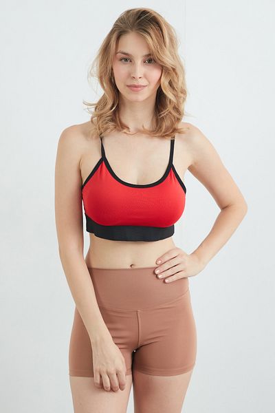 Fulla Moda Strappy Covered Bustier