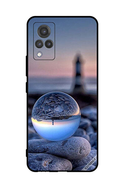Covernex غطاء حماية لهاتف فيفو V21 - تصوير الطبيعة في زجاج دائري