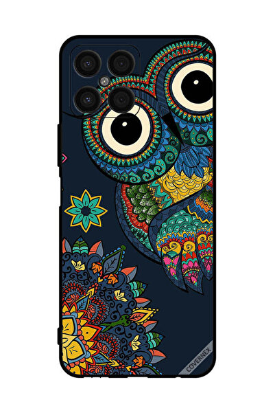 Covernex غطاء حماية لهاتف Honor X8 بتصميم بومة زهرية