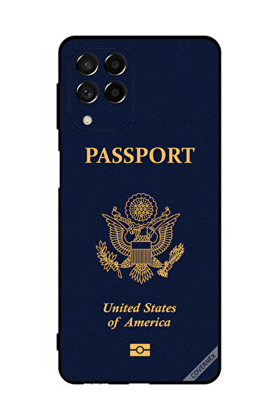 Covernex غطاء حماية لهاتف سامسونج جالاكسي M53 جواز سفر أمريكي