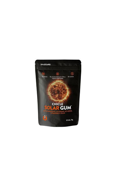 WUGO Gumă de mestecat, WUG, gumă solară, 24 g