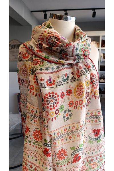 La Boutique Eşarp La Bouti̇que 100% Bamboo Summer Series Shal