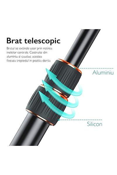 Techone Photo Buddy AKJ-02 Premium Professional Telescopic Photo Tripod - New Product