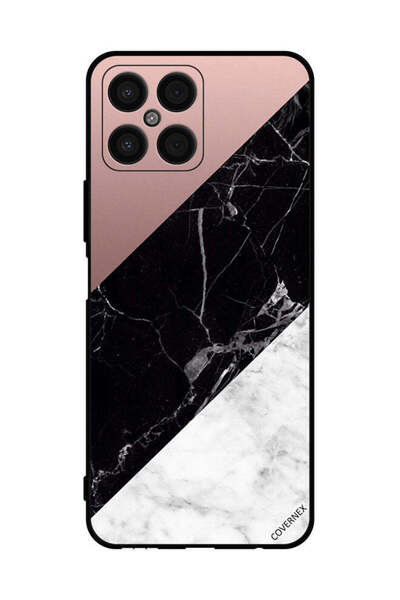 Covernex غطاء حماية لهاتف Honor X8 بسطح رخامي بنمط عادي