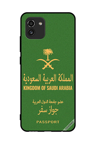 Covernex غطاء حماية لهاتف سامسونج جالكسي A03 جواز سفر المملكة العربية السعودية