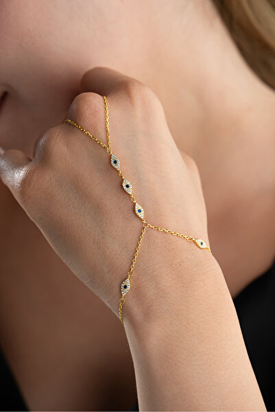 Silvano Jewelry 925 Ayar Gümüş Göz Detaylı Şahmeran