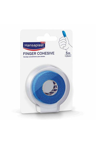 Hansaplast Cohesive Finger Bandage, 2.5 cm x 5 m