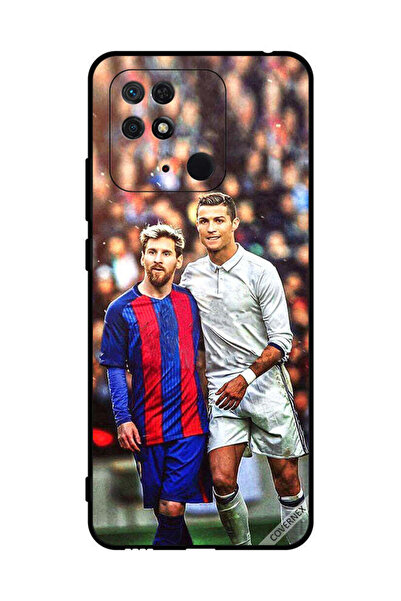 Covernex غطاء حماية لهاتف شاومي ريدمي 10 سي ميسي ورونالدو