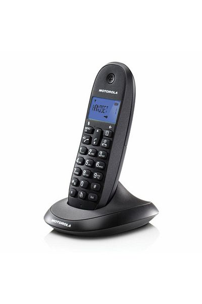 Motorola 107C1001LB DECT Wireless Phone, Black