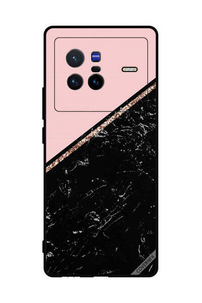 Covernex Protective Case Cover For vivo X80 Marble Strip