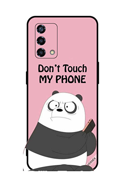 Covernex غطاء حماية لهاتف Oppo Reno6 Lite - لا تلمس هاتفي - باندا