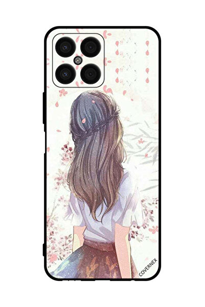 Covernex غطاء حماية لهاتف Honor X8 بطبعة فتاة لطيفة في تفكير عميق