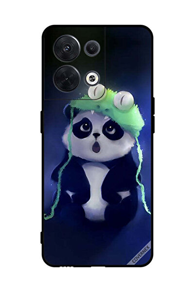 Covernex غطاء حماية لهاتف Oppo Reno8 Panda بتصميم كاب