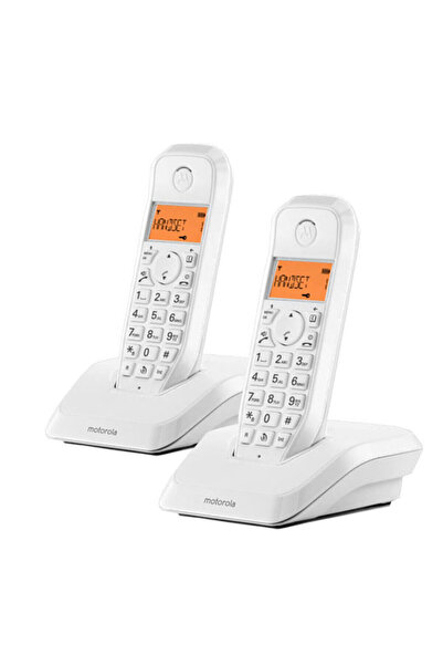 Motorola Ασύρματο τηλέφωνο S1202, 2 μονάδες