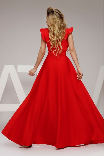 Atmosphere Fashion Long red evening dress