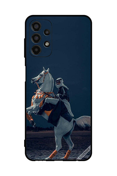 Covernex غطاء حماية لهاتف سامسونج جالاكسي A13 - شاب على حصان