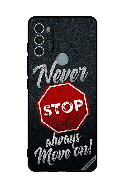 Covernex غطاء حماية لهاتف موتورولا موتو جي 60 إس، لا تتوقف أبدًا، تحرك دائمًا