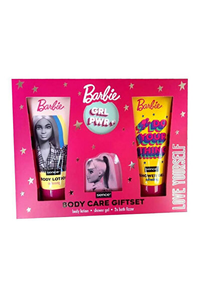 Barbie Bath Set, 4 Pieces