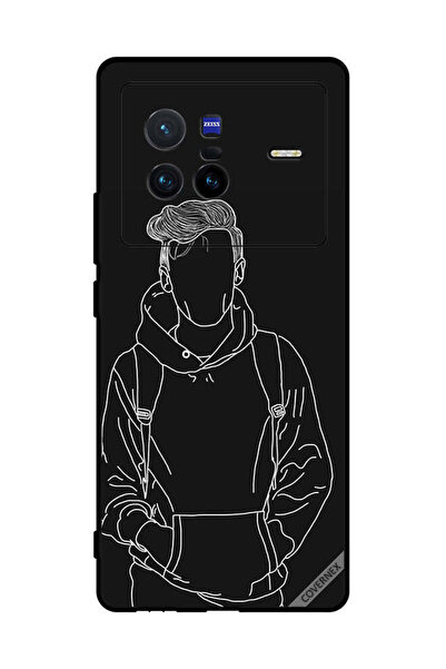 Covernex غطاء حماية لهاتف فيفو X80 رسم جاكيت بوي