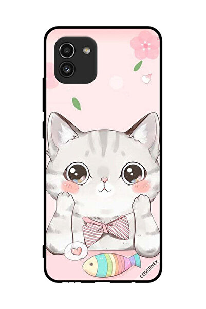 Covernex غطاء حماية لهاتف سامسونج جالاكسي A03 كات آند فيش