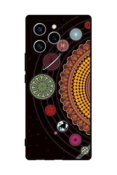 Covernex غطاء حماية لهاتف Honor 60 SE بتصميم أشكال ماندالا الفضائية