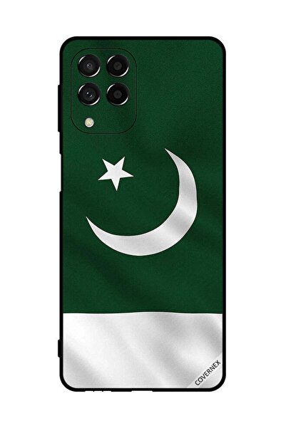 Covernex غطاء حماية لهاتف سامسونج جالاكسي M53 بعلم باكستان عمودي