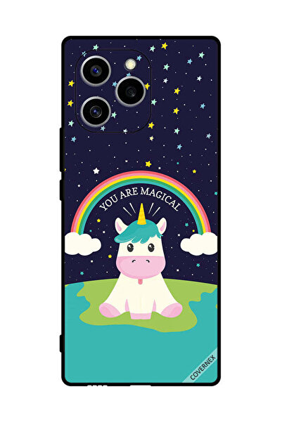 Covernex غطاء حماية لهاتف Honor 60 SE بتصميم وحيد القرن السحري