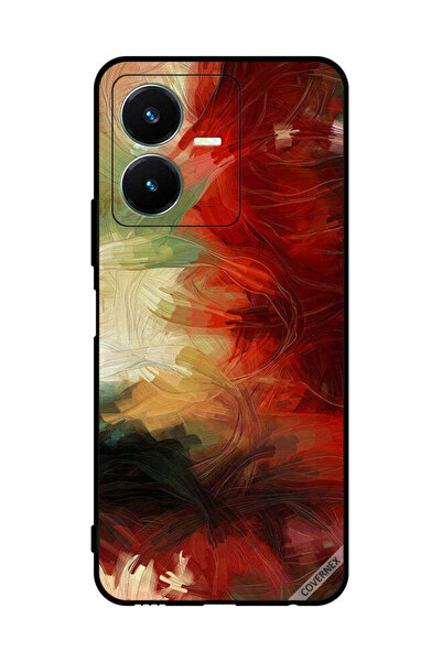 Covernex غطاء حماية لهاتف vivo Y22 Paint Art