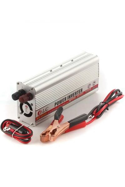 DLC 1000W Car Power Inverter - Convert 12V DC to 220V AC with USB Port