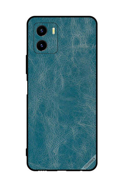 Covernex غطاء حماية لهاتف vivo Y15s بنمط جلدي