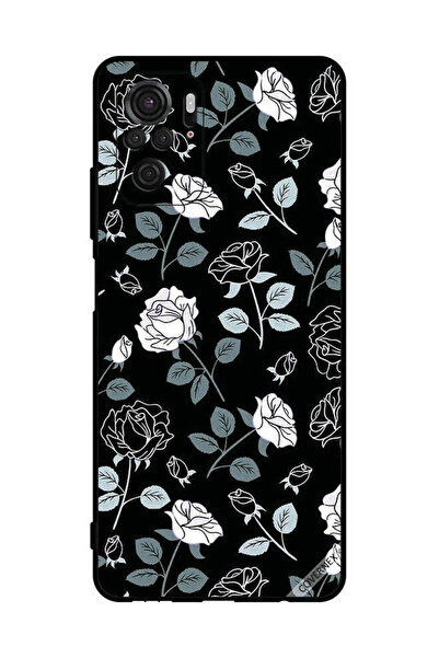 Covernex غطاء حماية لهاتف شاومي ريدمي نوت 10 4G بنمط زهور