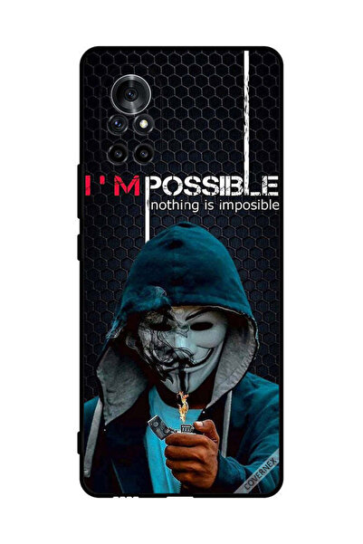 Covernex غطاء حماية لهاتف هواوي نوفا 8 - خلفية شاشة "أنا ممكن، لا شيء مستحيل"