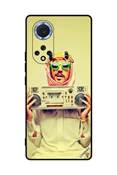 Covernex غطاء حماية لهاتف Honor 50 Pro يحمل جهاز موسيقى عتيق