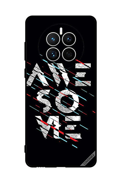 Covernex غطاء حماية لهاتف هواوي ميت 50E بكلمة خطية رائعة