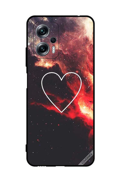 Covernex غطاء حماية لهاتف شاومي ريدمي نوت 11T برو قلب في الفضاء